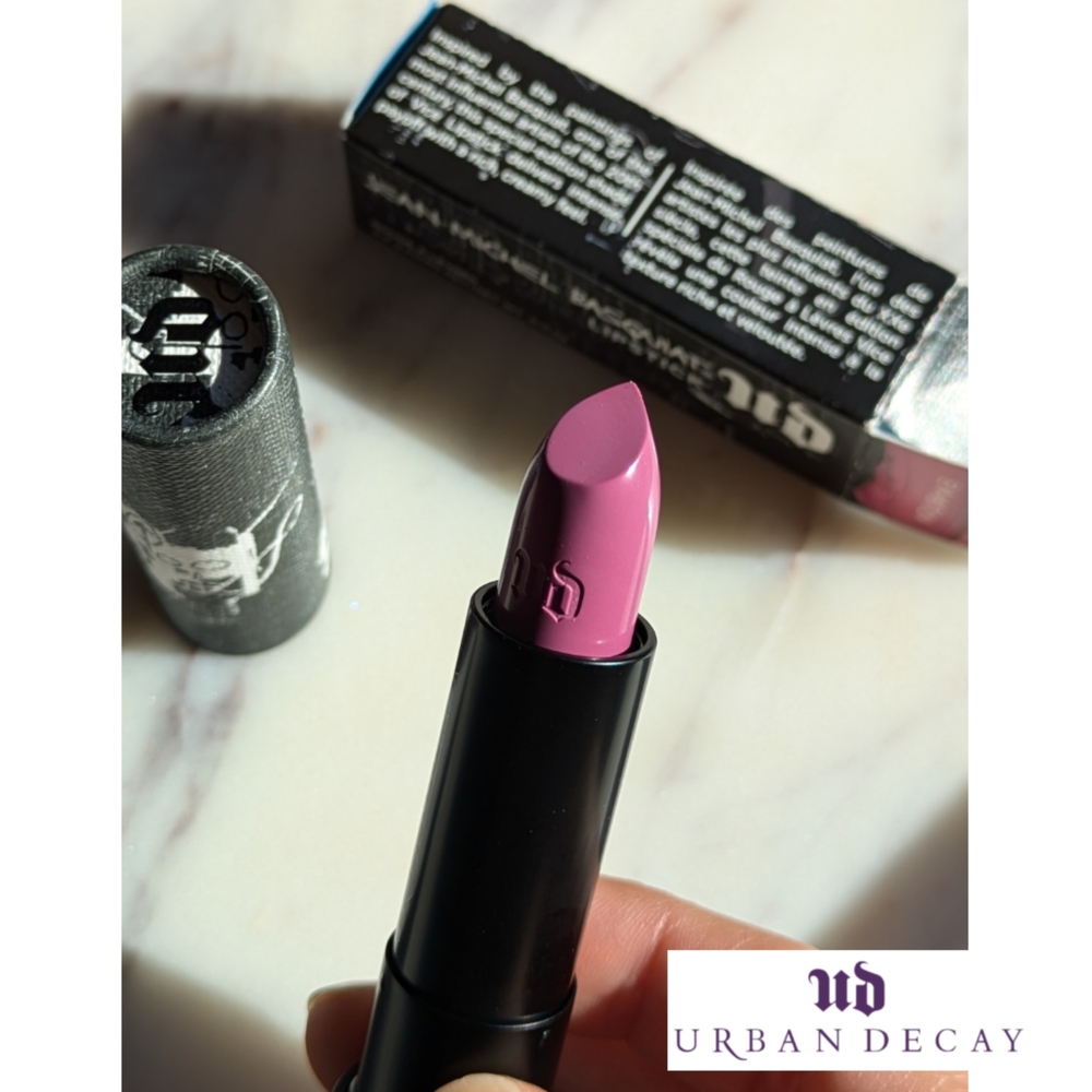 NEW Urban Decay Jean-Michel Basquiat Exhibition Lipstick-Purple Limited Edition